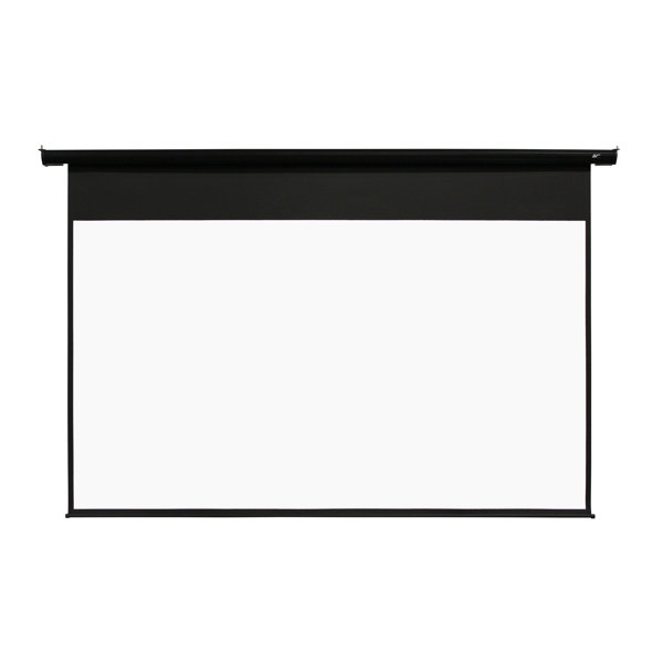 Elite Screens Spectrum White 56.2" x 89.9" Electric Wall/ Ceiling Mounted Projector Screen Wayfair